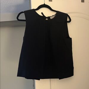 Everlan Black Tie-back Shell Top